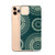 Tan Circle Pattern Case for iPhone®