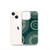 Tan Circle Pattern Case for iPhone®