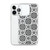 Ornate Black Geometric Pattern Case for iPhone®