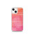 Orange Elemental Pattern Case for iPhone®