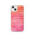 Orange Elemental Pattern Case for iPhone®