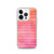 Orange Elemental Pattern Case for iPhone®