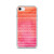 Orange Elemental Pattern Case for iPhone®