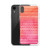 Orange Elemental Pattern Case for iPhone®