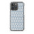 Tan Leaves Pattern on Blue Case for iPhone®