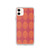 Orange and Red Leaf Pattern Case for iPhone®