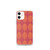 Orange and Red Leaf Pattern Case for iPhone®