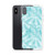 Blue and White Palm Pattern Case for iPhone®