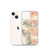 Vintage Flamingo and Floral Pattern Case for iPhone®