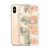 Vintage Flamingo and Floral Pattern Case for iPhone®