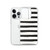 Gold Dots on Black Stripes Case for iPhone®