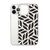 Black and Tan Floral Moti Pattern Case for iPhone®