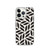 Black and Tan Floral Moti Pattern Case for iPhone®