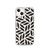 Black and Tan Floral Moti Pattern Case for iPhone®