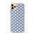 Navy and White Shell Pattern Case for iPhone®