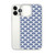 Navy and White Shell Pattern Case for iPhone®
