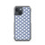 Navy and White Shell Pattern Case for iPhone®