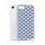 Navy and White Shell Pattern Case for iPhone®