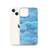 Blue Waves Pattern Case for iPhone®