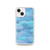 Blue Waves Pattern Case for iPhone®