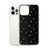 White and Black Star Pattern Case for iPhone®