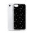 White and Black Star Pattern Case for iPhone®