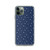 Navy and White Star Pattern Case for iPhone®