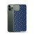 Navy and White Star Pattern Case for iPhone®