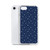 Navy and White Star Pattern Case for iPhone®