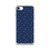 Navy and White Star Pattern Case for iPhone®