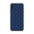 Navy and White Star Pattern Case for iPhone®