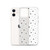 Black Star Pattern Transparent Case for iPhone®