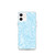 Blue and White Paisley Pattern Case for iPhone®