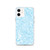 Blue and White Paisley Pattern Case for iPhone®