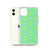 Green and Blue Sun Pattern Case for iPhone®
