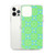 Green and Blue Sun Pattern Case for iPhone®