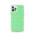 Green and Blue Sun Pattern Case for iPhone®