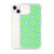 Green and Blue Sun Pattern Case for iPhone®