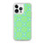 Green and Blue Sun Pattern Case for iPhone®