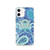 Green and Blue Paisley Pattern Case for iPhone®