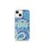 Green and Blue Paisley Pattern Case for iPhone®