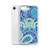 Green and Blue Paisley Pattern Case for iPhone®