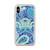 Green and Blue Paisley Pattern Case for iPhone®