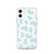 Baby Blue Cow Print Pattern Case for iPhone®