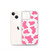 Hot Pink Cow Print Pattern Case for iPhone®