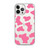 Hot Pink Cow Print Pattern Case for iPhone®