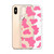 Hot Pink Cow Print Pattern Case for iPhone®