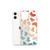 Retro Colors Cow Print Pattern Case for iPhone®