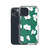 White Poppies on Green Case for iPhone®