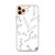 Simple Floral Line Drawing Case for iPhone®